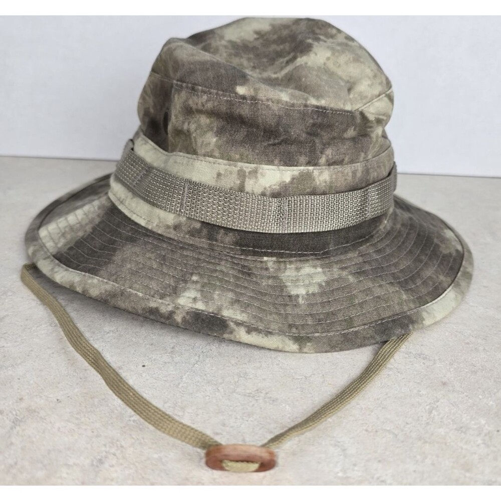 Propper Tactical Military Camo Bucket-Wide Brim Sun Fishing Boonie Hat Size 7.5
